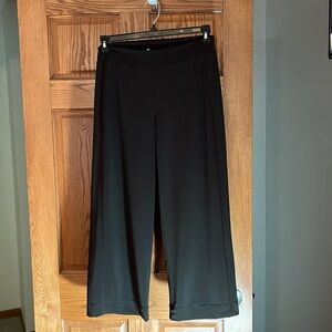 CAbi brown yoga athleisure crop pants